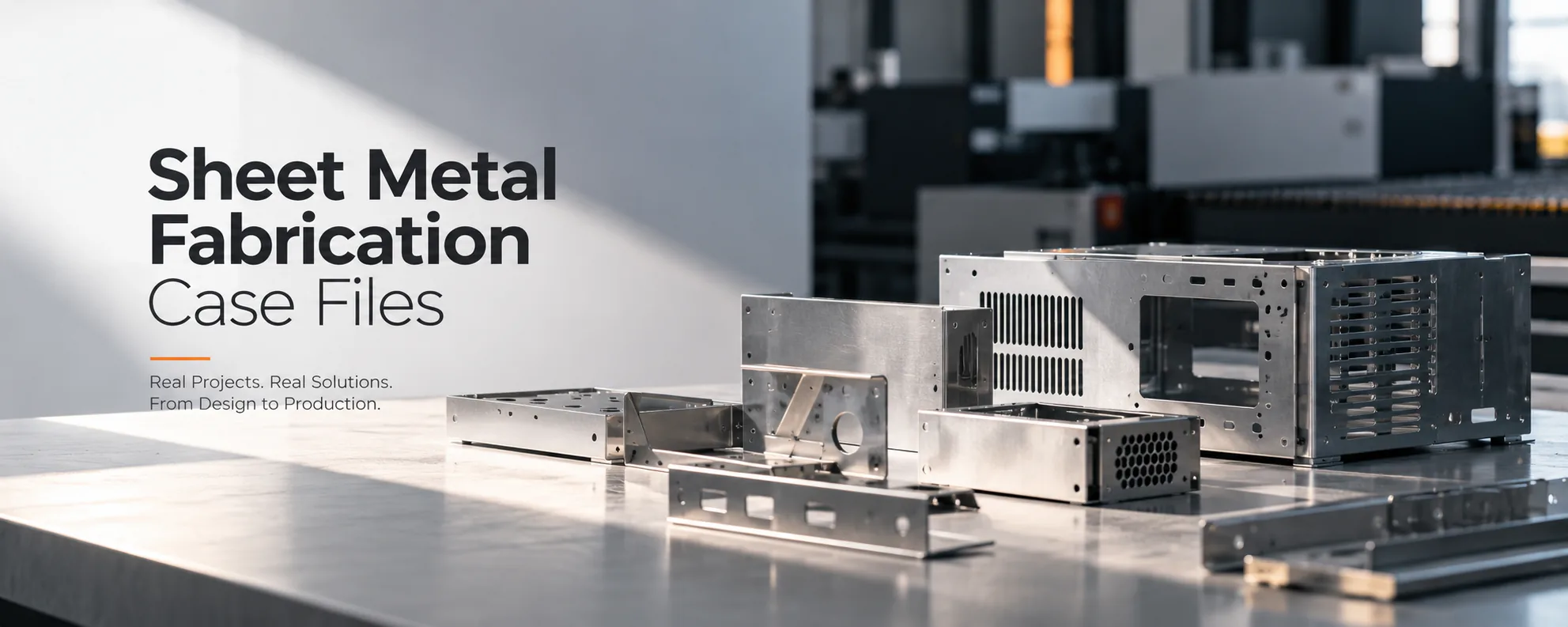 case studies hero — sheet metal fabrication case studies