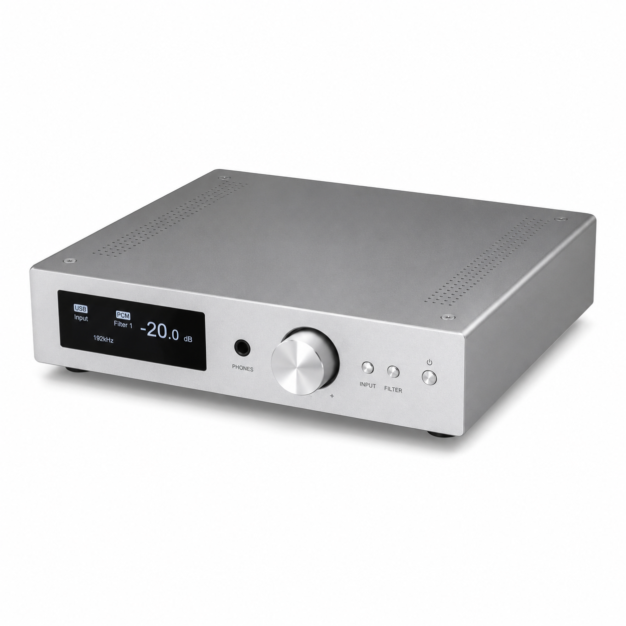 Consumer electronics CNC machined chassis — HiFi audio amplifier housing