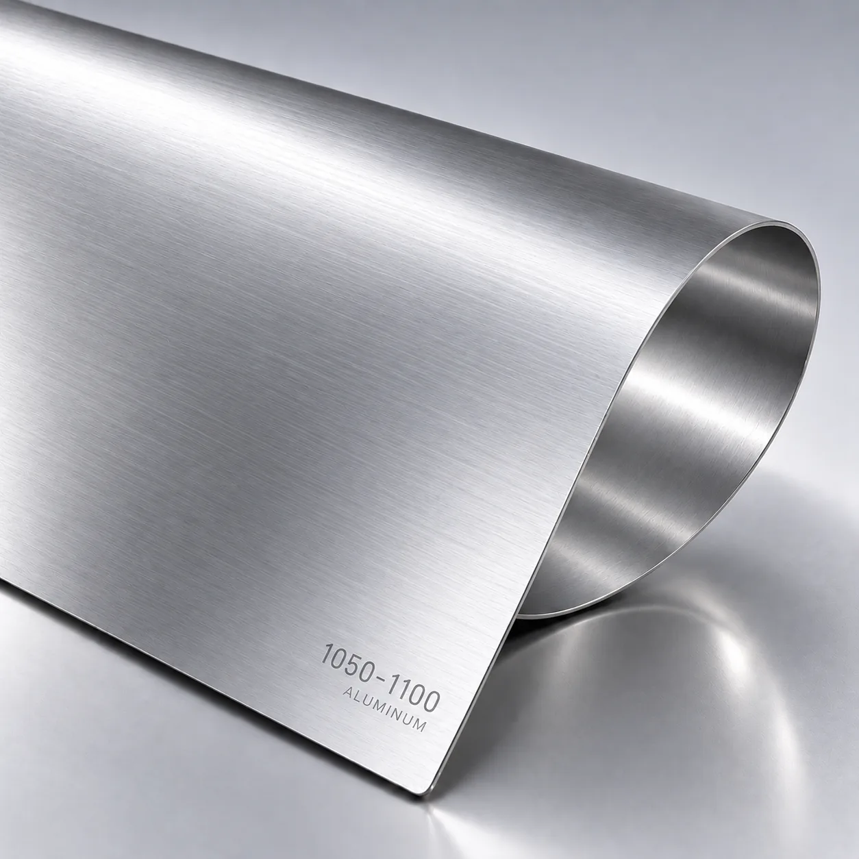 Aluminium 1050 / 1100 (O temper) — high-quality sheet metal material sample for precision fabrication Aluminium 1050 / 1100 (O temper)