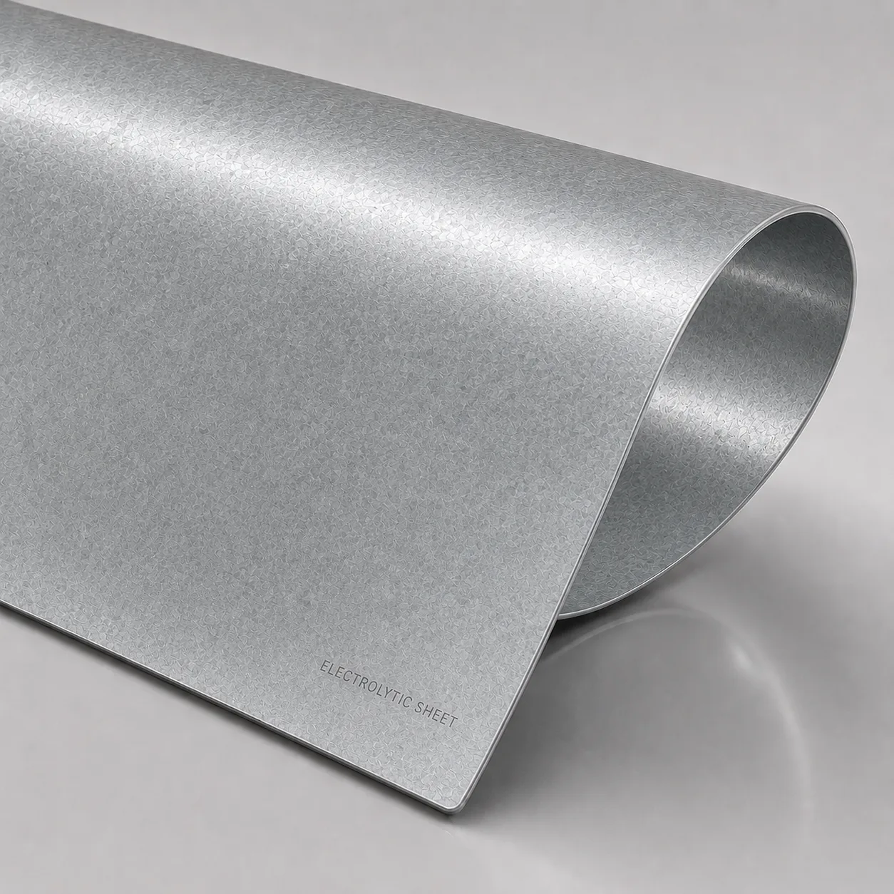 Electro-Galvanized Steel (SECC) — high-quality sheet metal material sample for precision fabrication Electro-Galvanized Steel (SECC)