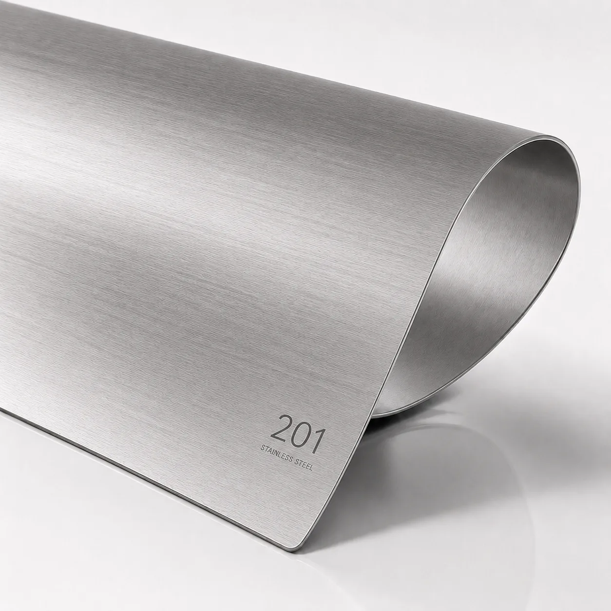 Stainless Steel 201 (Economy) — high-quality sheet metal material sample for precision fabrication Stainless Steel 201 (Economy)