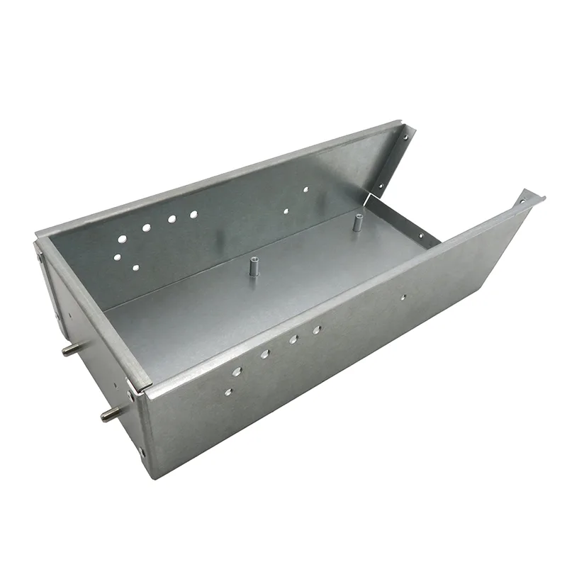 AGV Battery Tray — custom sheet metal fabrication by WERIX Metal AGV Battery Tray