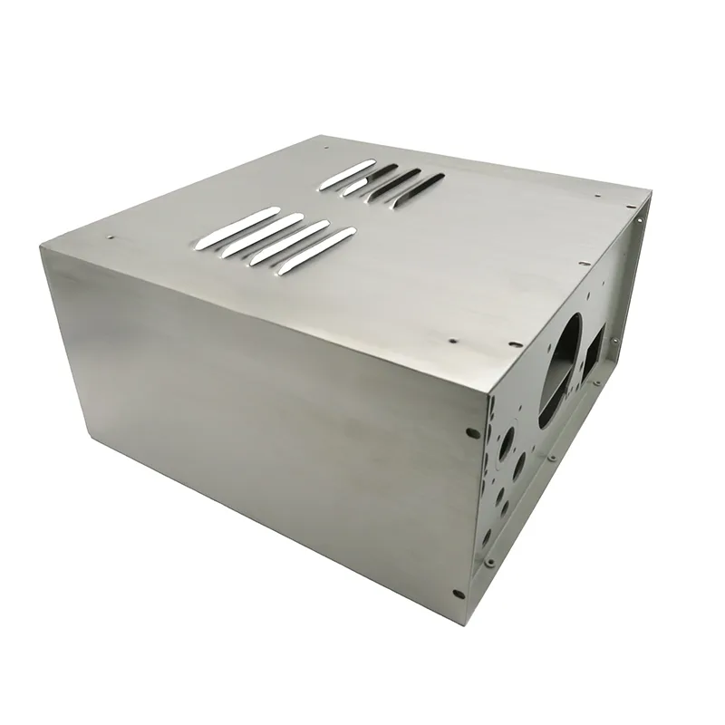 Consumer Electronics Enclosure — additional view 3 of custom sheet metal part Consumer Electronics Enclosure view 3