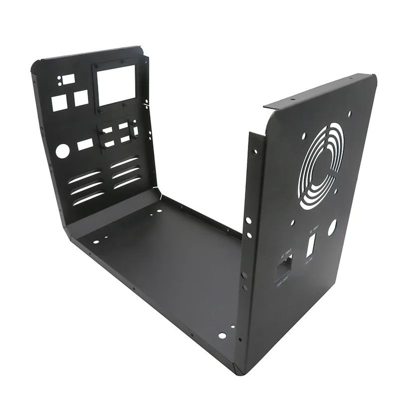 Portable Power Station Enclosure — additional view 2 of custom sheet metal part Portable Power Station Enclosure view 2