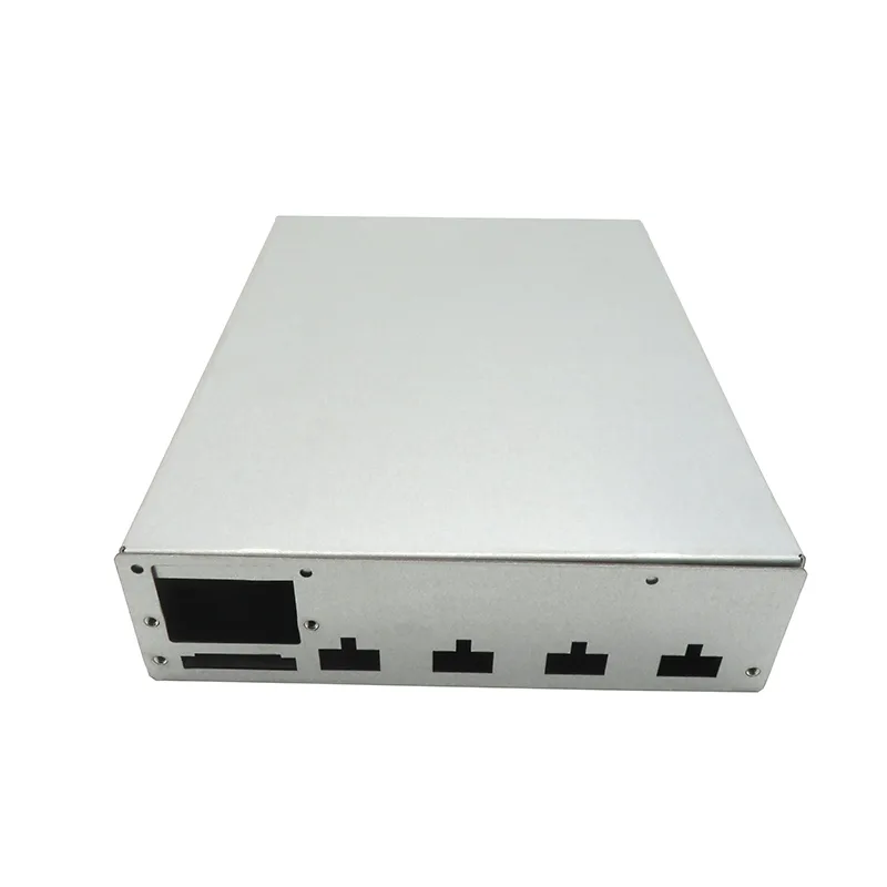 Solar Inverter Enclosure — additional view 2 of custom sheet metal part Solar Inverter Enclosure view 2